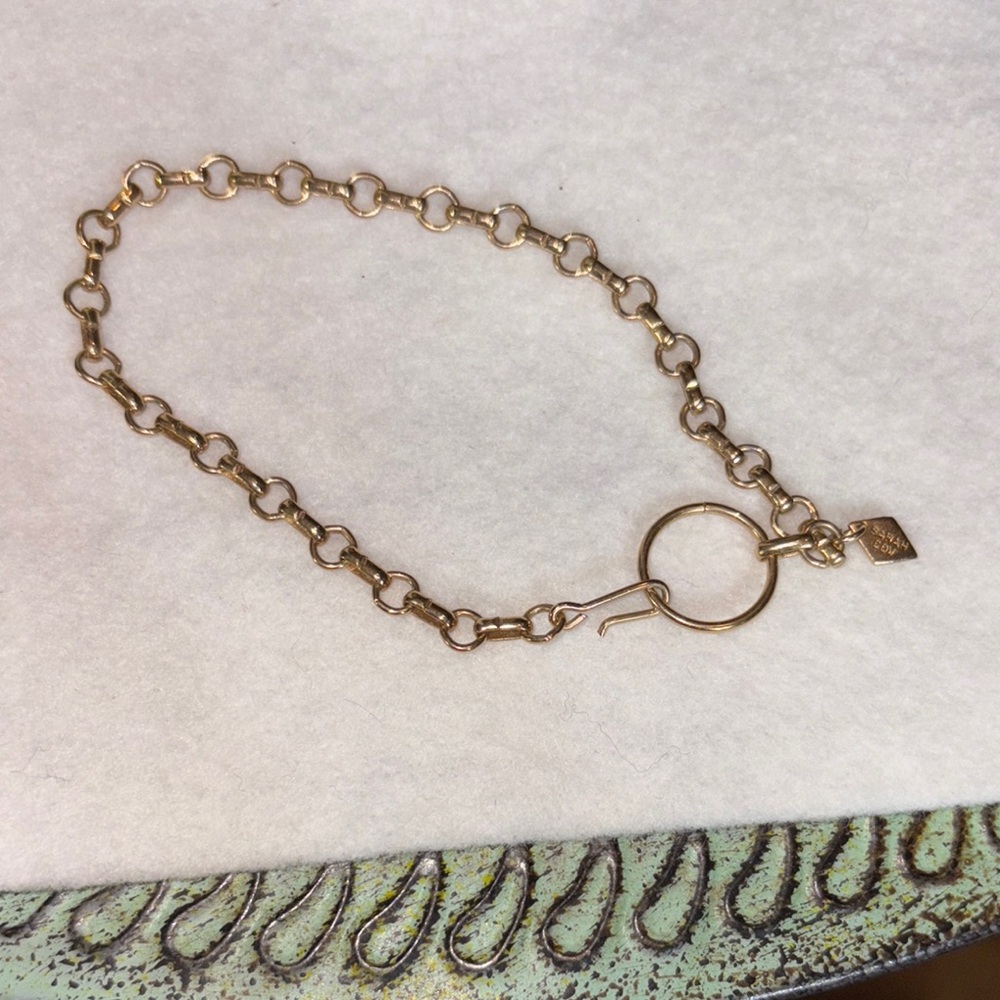VINTAGE Sarah Coventry Gold Chain Bracelet 8.5”